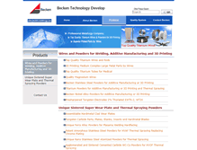 Tablet Screenshot of becken-metallurgy.com
